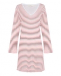 Linen Dresses | French Dresses- Navy and White Striped Dress