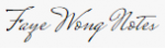 Faye Wong Notes