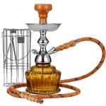 Real fruit can be used for the Hookah bowl