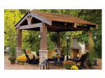 Wood Finish Gazebo Supplier - Wood Finish Pergola Best Price