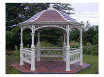 Y-SON Polysteel FRP Gazebo Band Stand For Farm House