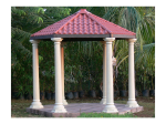 Y-SON Polysteel Pavilion Gazebo For Outdoor Decoration