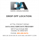 Data Analyzers Data Recovery Services