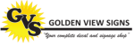 Golden view signs