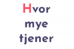 Hvor mye tjener