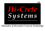 Hicrete Flooring System 