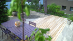 Teak Terrasse