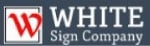 White sign company