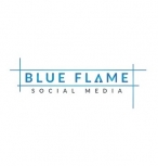 Blue Flame Social Media