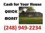 Cash For Your Home Detroit