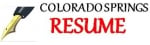 Colorado Springs Resume