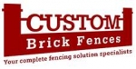 Custom Brick Fences