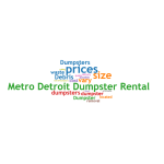 Metro Detroit Dumpster Rental