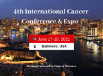 4th International Cancer Conference and Expo 2021