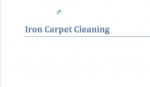 Iron Carpet Cleaning