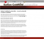Sutton Coldfield Locksmiths - Locksmith in Sutton