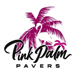 Pink Palm Pavers