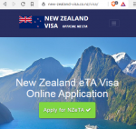NEW ZEALAND  Official Government Immigration Visa 